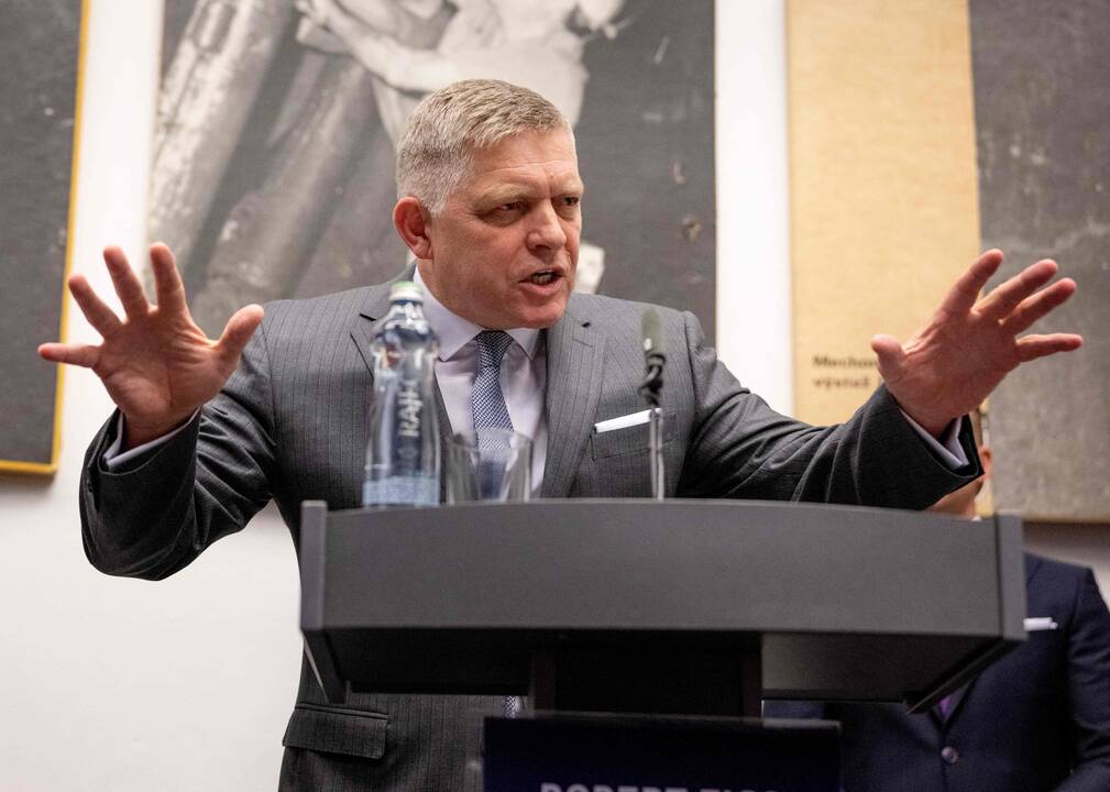 Slovakija atmeta naujas sankcijas Rusijai