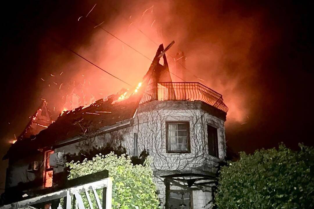 Dėl Rusijos smūgių 160 tūkst. Odesos gyventojų liko be šildymo ir elektros