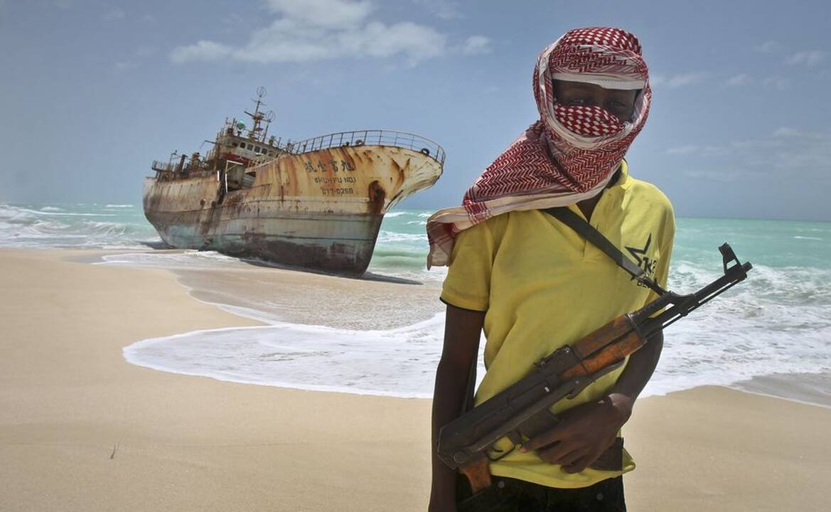 Asociatyvi nuotrauka/Somalio piratas