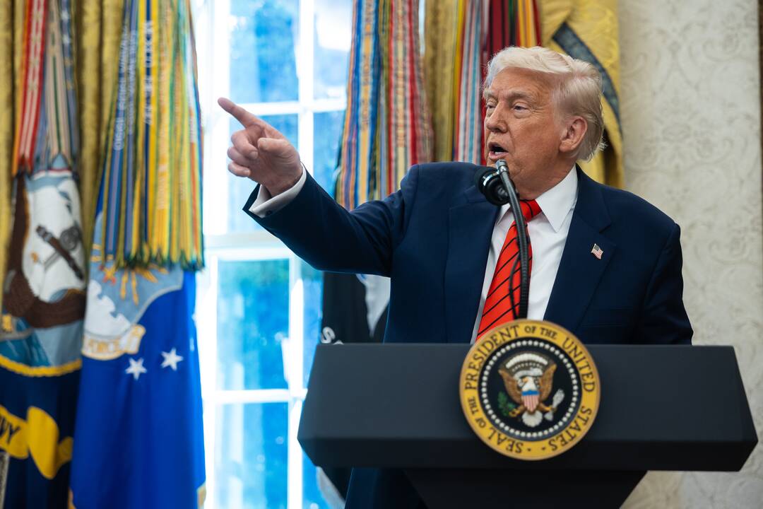 Trumpas: jei Rusija nebūtų išmesta iš G7 grupės, Ukrainos karo galbūt nebūtų buvę
