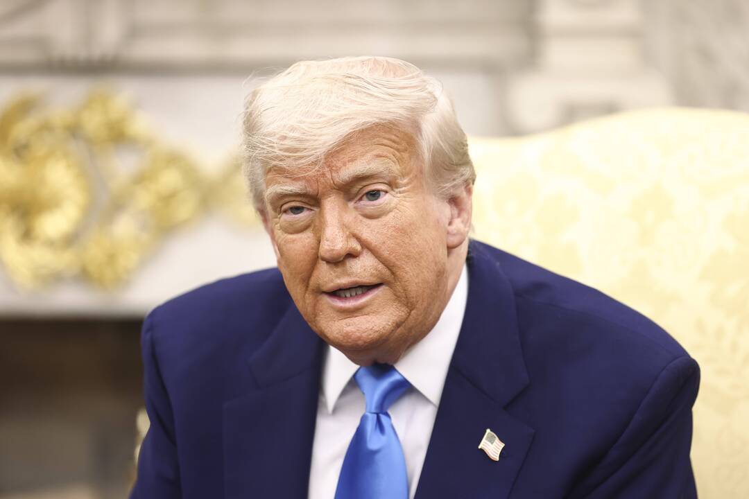 WSJ: Trumpas pripažino, kad Putinas nenori taikos