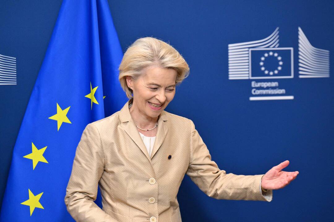 EK vadovė ragina priimti bendrą Europos sprendimą dėl migracijos