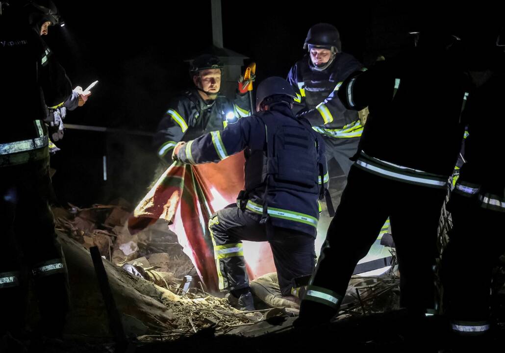 Rusai Chersone vėl atakavo vaikų darželį