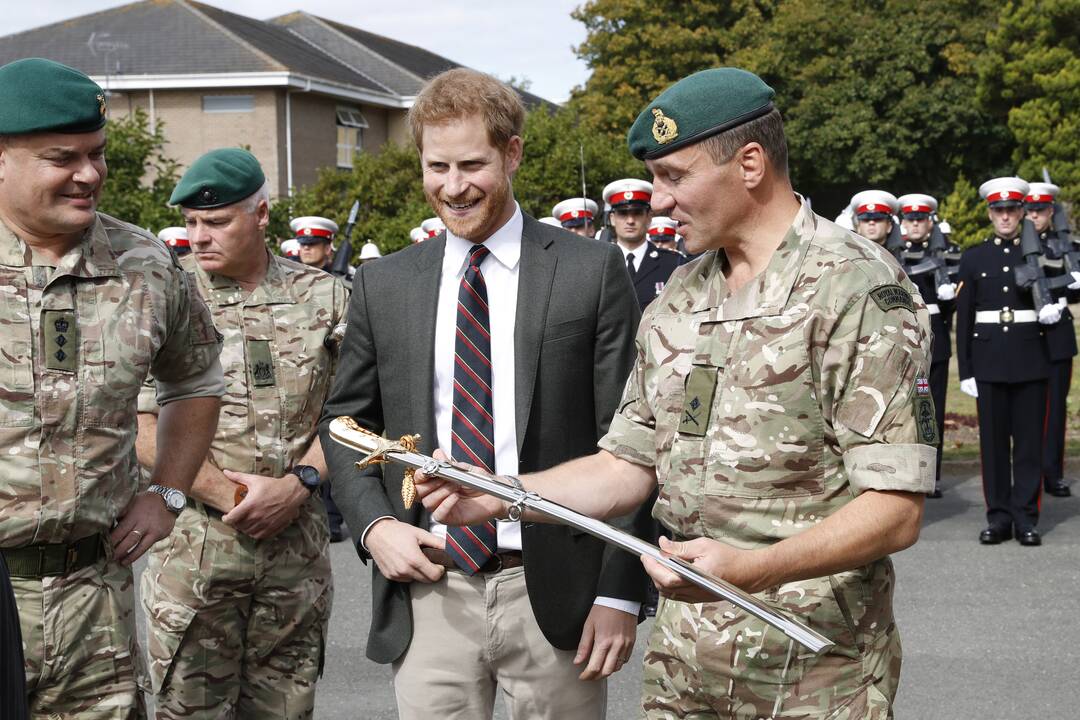 Jungtinės Karalystės princas Harry neteks visų garbės titulų