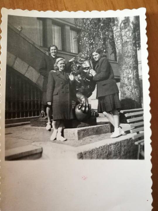 Tradicija – foto prie Karo muziejaus liūtų (daugiau kaip 250 foto)