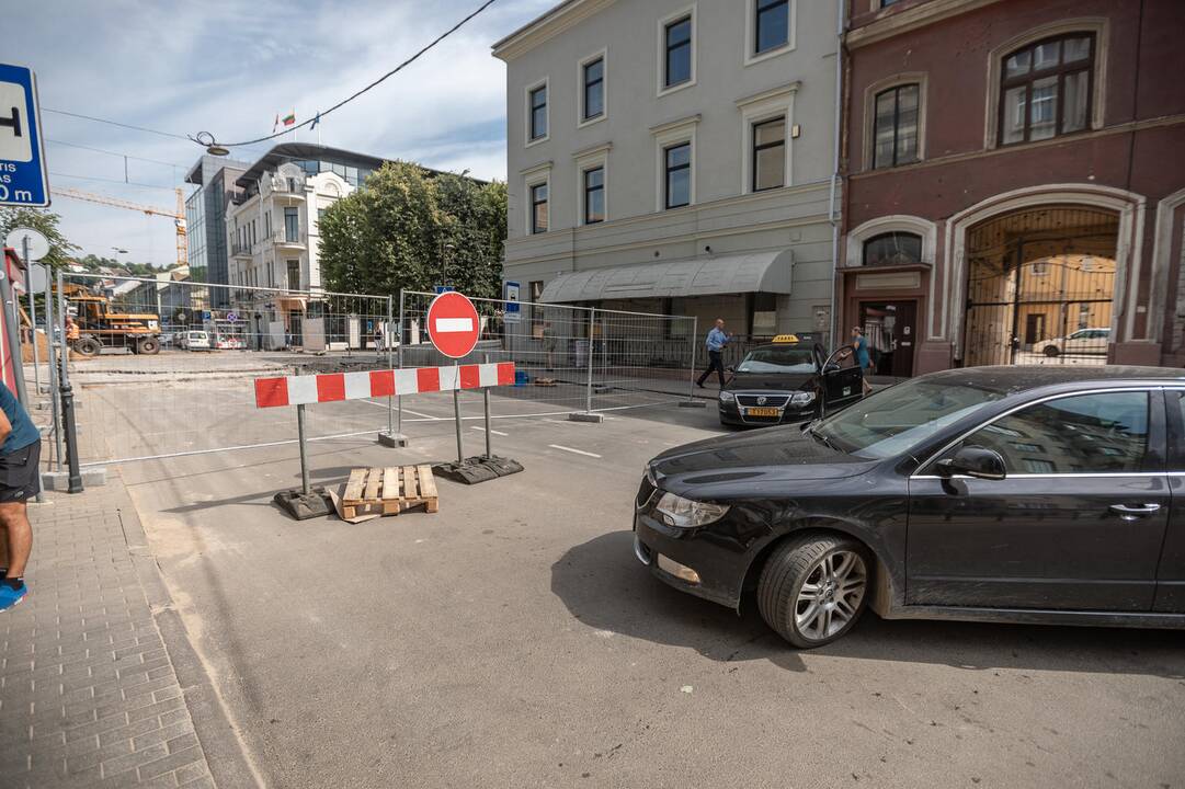 Tvarkomos centrinės Kauno gatvės