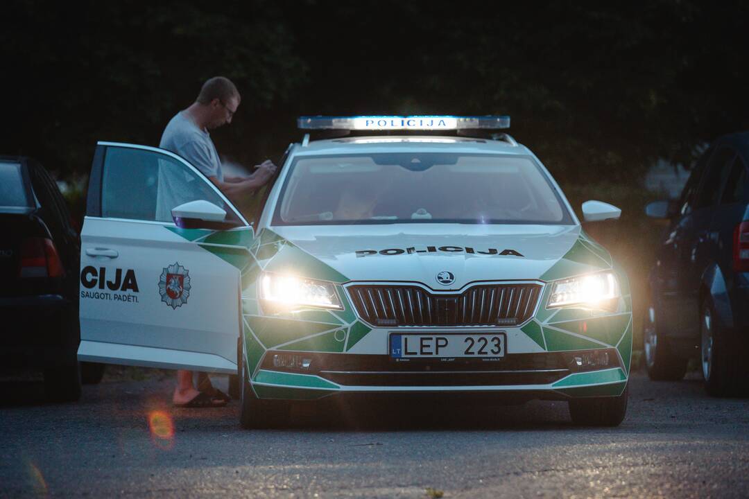 Kaune vyko reidas: policija tikrino vairuotojų blaivumą