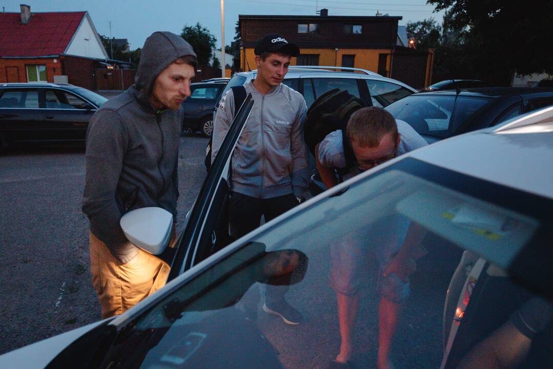 Kaune vyko reidas: policija tikrino vairuotojų blaivumą