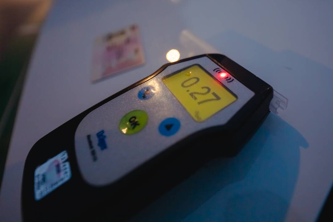 Kaune vyko reidas: policija tikrino vairuotojų blaivumą