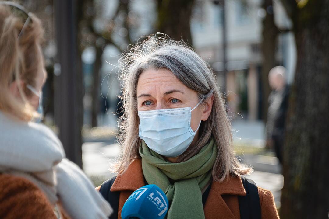 Protesto akcija „Didžiojo penktadienio rauda“