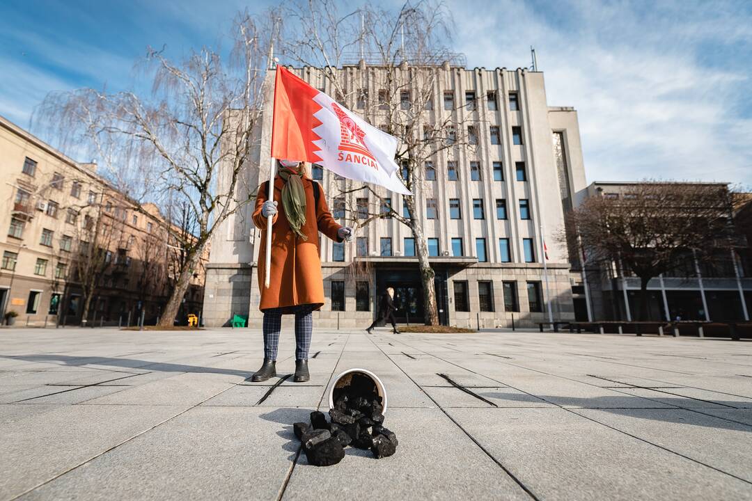 Protesto akcija „Didžiojo penktadienio rauda“