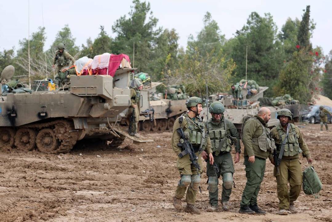 Izraelis sutiko su keturių valandų pertrauka kovose Gazos Ruožo pietuose