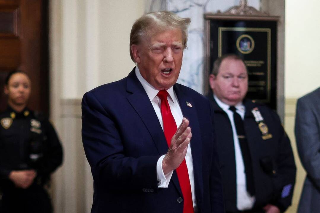 D. Trumpas nebeliudys Niujorko sukčiavimo byloje, nes nebeturi ką pasakyti