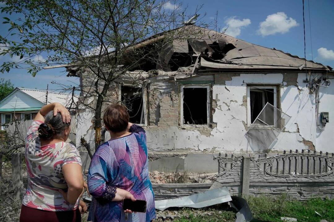 Gubernatorius: Belgorodo srityje dėl dronų nuolaužų žuvo trys žmonės, įskaitant vaiką