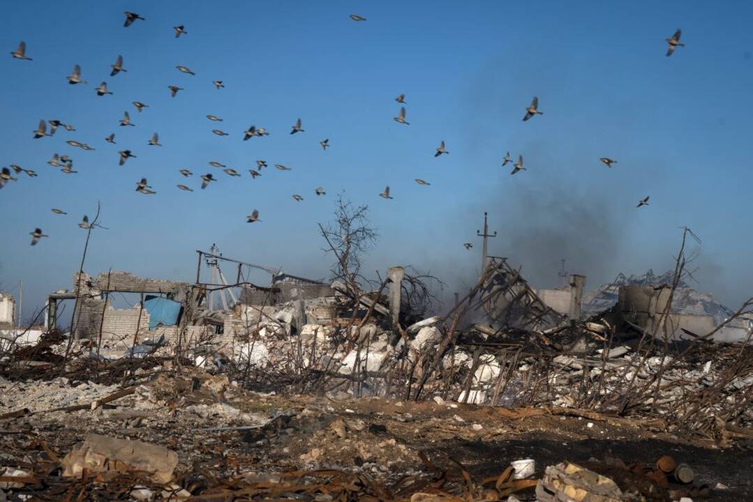 Rusų kariai 115 kartų apšaudė Chersono sritį, žuvo vienas žmogus