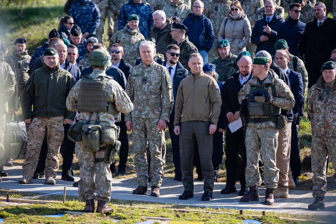 Bendros Lietuvos ir Lenkijos kariuomenės pratybos „Narsus Grifonas 24/II“