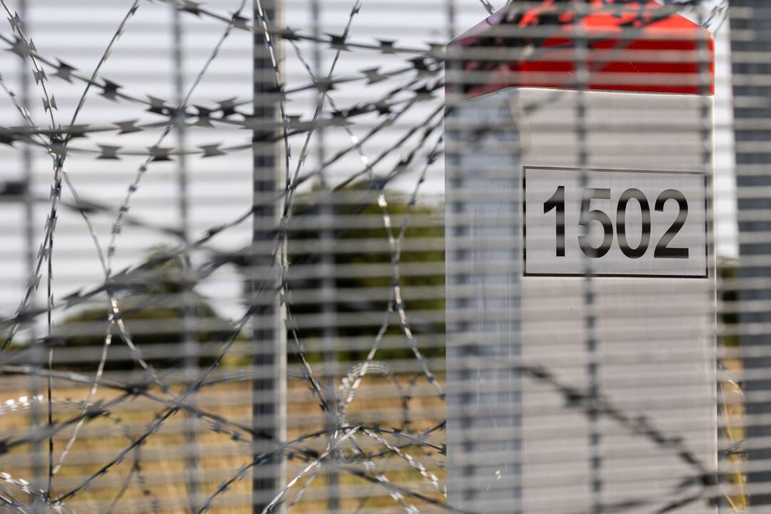 Pasienyje su Baltarusija apgręžta šešiolika migrantų