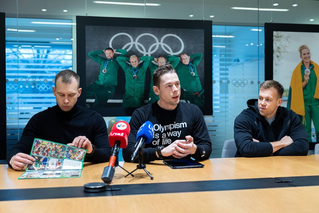 Spaudos konferencija olimpiečių ir LTOK pozicijos pateikimui