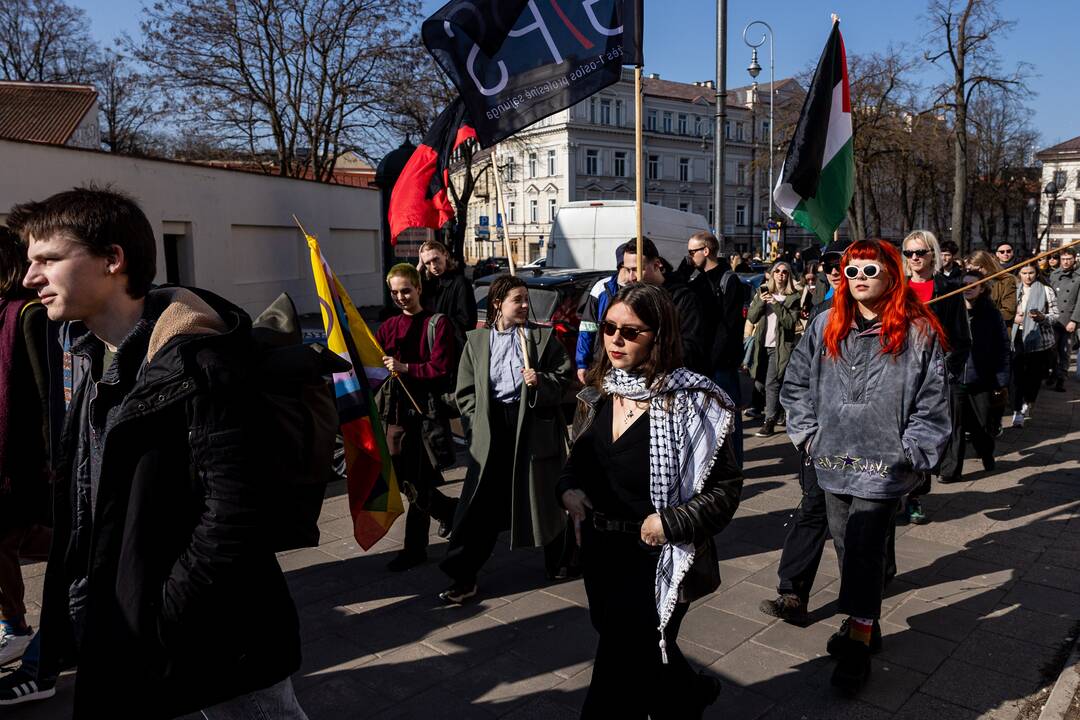 Tarptautinės moterų solidarumo dienos eitynės Vilniuje