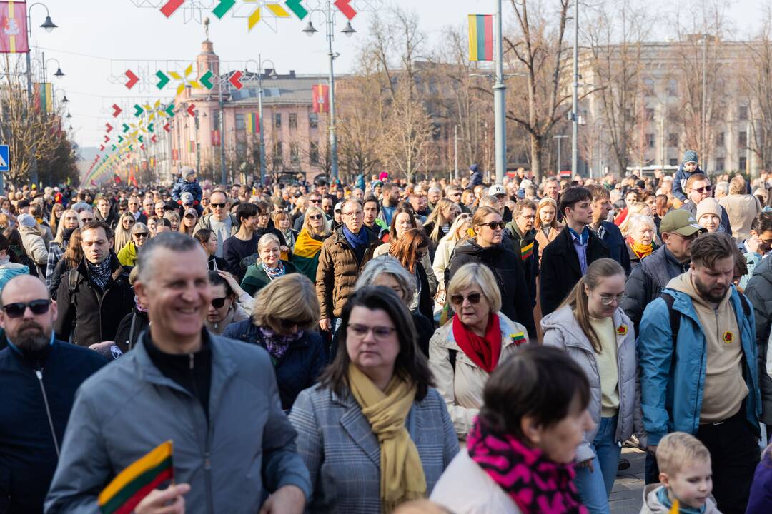 Eisena „Nepriklausomybės atkūrimo kelias“
