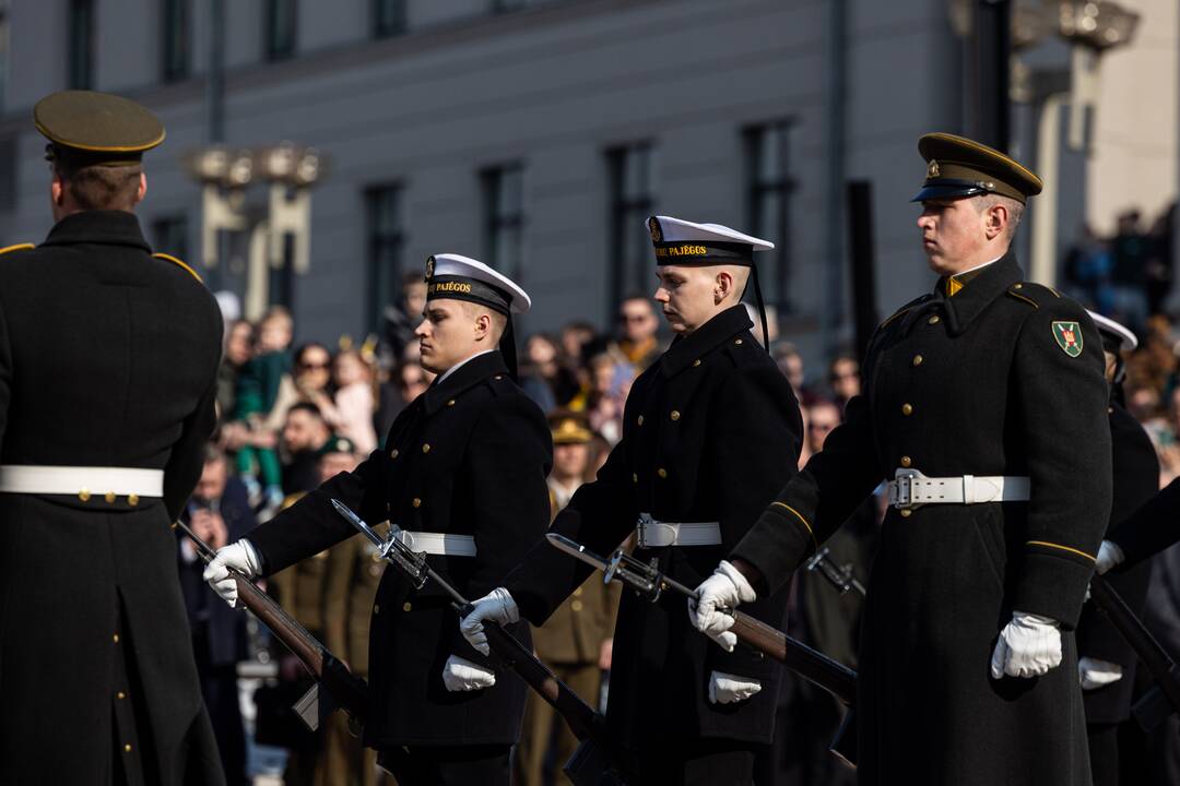 Baltijos valstybių vėliavų pakėlimo ceremonija 2025 m.