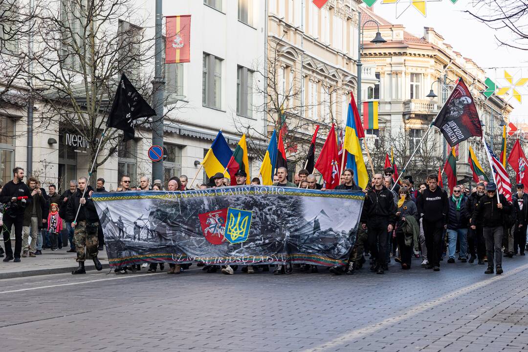 Vilniuje – tautininkų eitynės