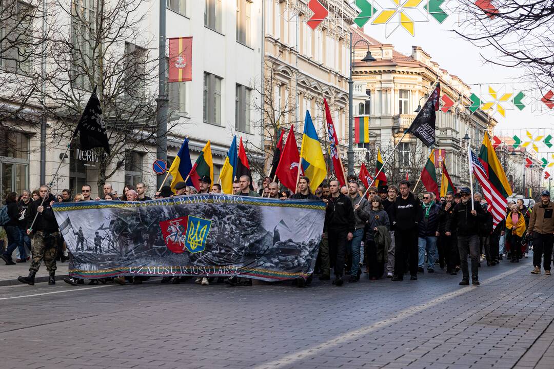 Vilniuje – tautininkų eitynės