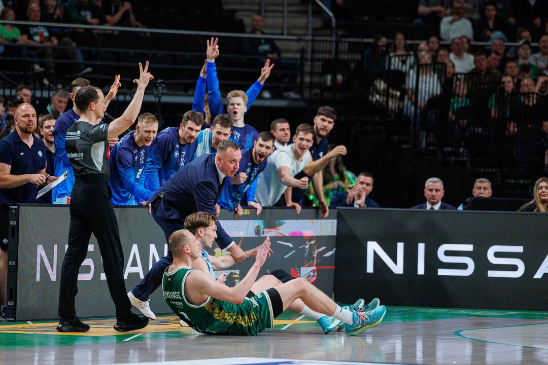 LKL rungtynėse – Kauno „Žalgiris“ ir Jonavos „CBet“