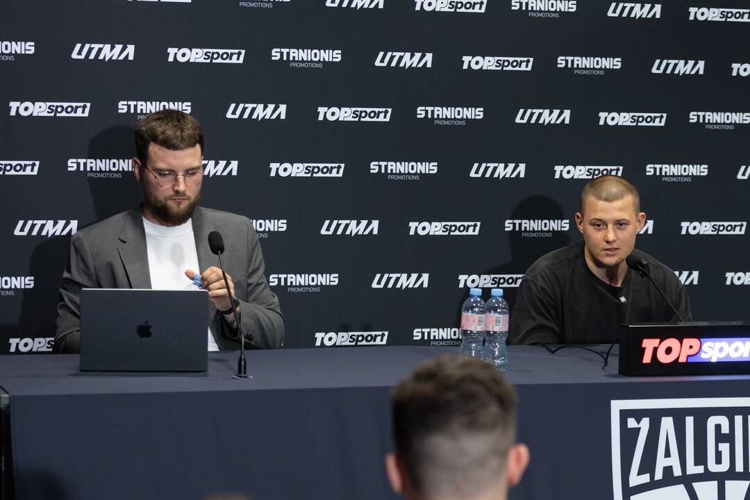 Eimanto Stanionio spaudos konferencija Kaune