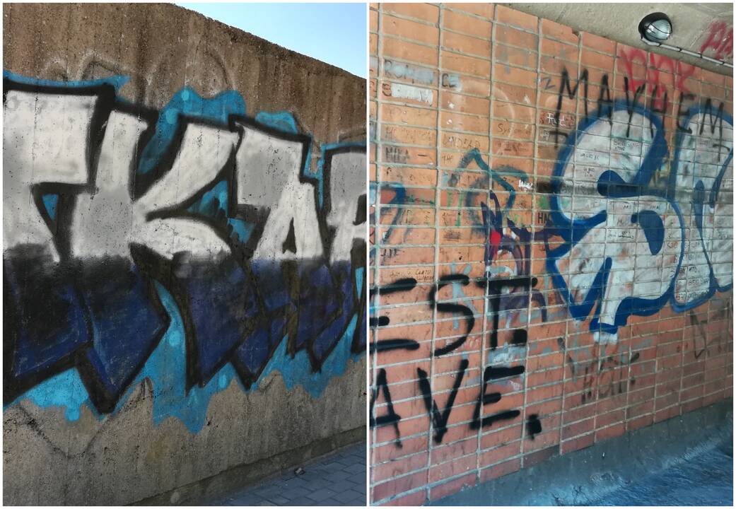 Amžini: kai kuriems užrašams jau daugiau metų nei naujiesiems grafitininkams.