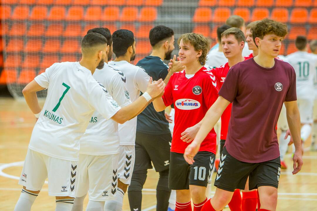 LFF futsalo taurės pusfinalis: „K. Žalgiris“ – „Bruklinas“ 7:0