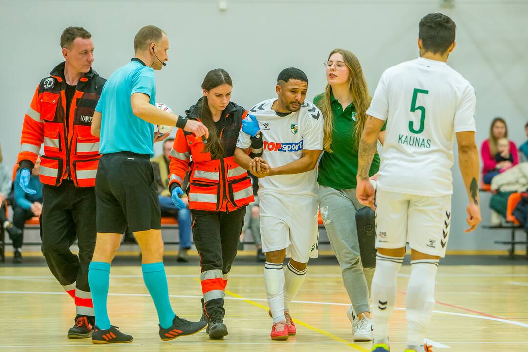 LFF futsalo taurės pusfinalis: „K. Žalgiris“ – „Bruklinas“ 7:0