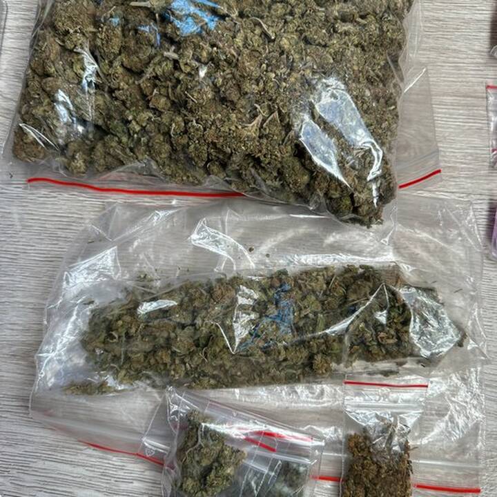 Konfiskuoti narkotikai.