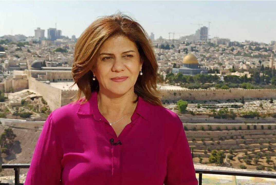 Minia susirėmė su policija per Shireen Abu Akleh laidotuves