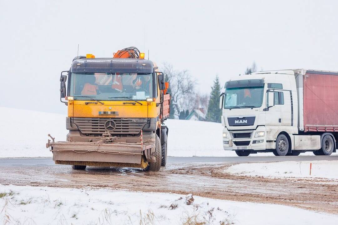 „Via Baltica“ kelio remonto darbų pradžia