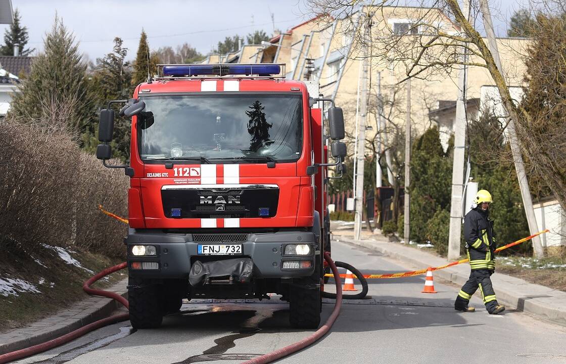 Panevėžio moterų kalėjime buvo kilęs gaisras