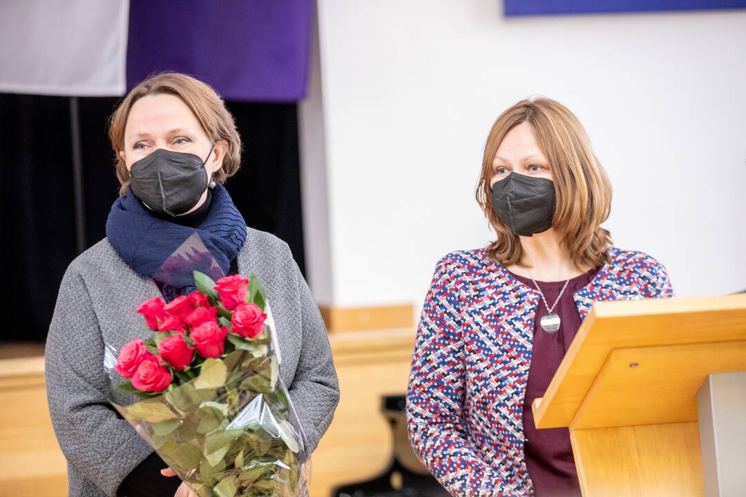Apdovanota geriausia šalies vokiečių kalbos mokytoja Birutė Pukelienė