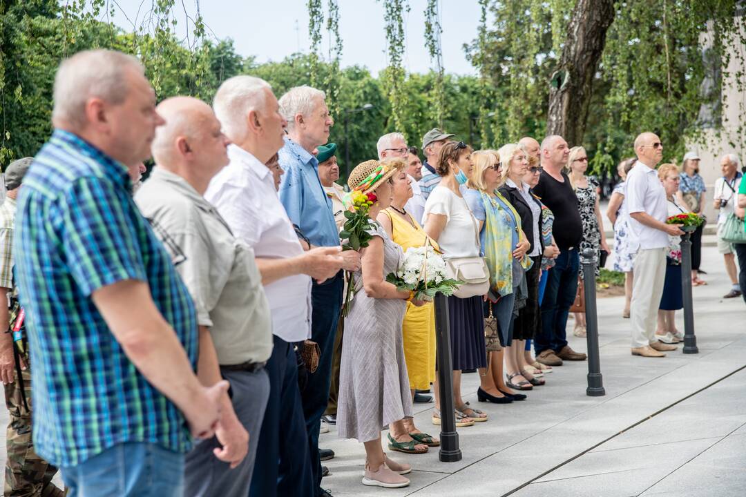 Birželio sukilimo 80-mečio minėjimas