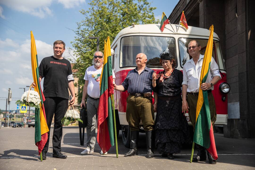 Birželio sukilimo 80-mečio minėjimas