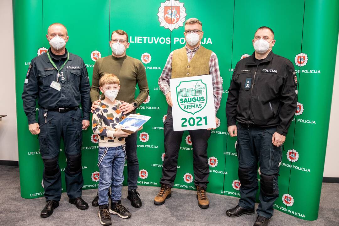 Apdovanoti 10 saugiausių kiemų Kaune