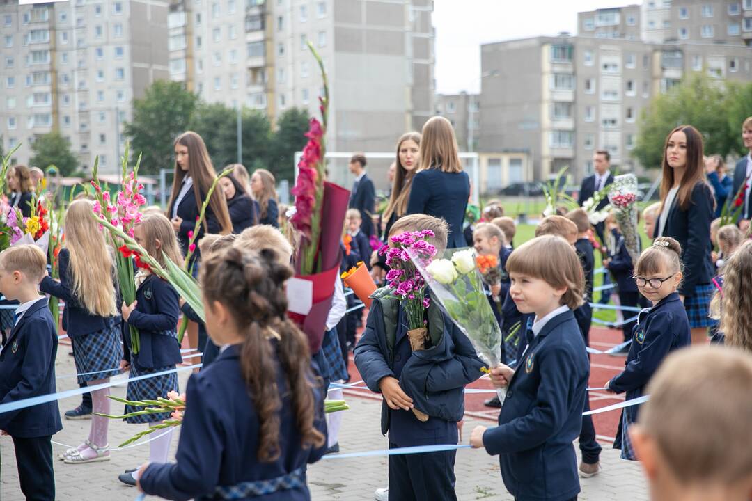 Rugsėjo 1-oji Jono Pauliaus II gimnazijoje