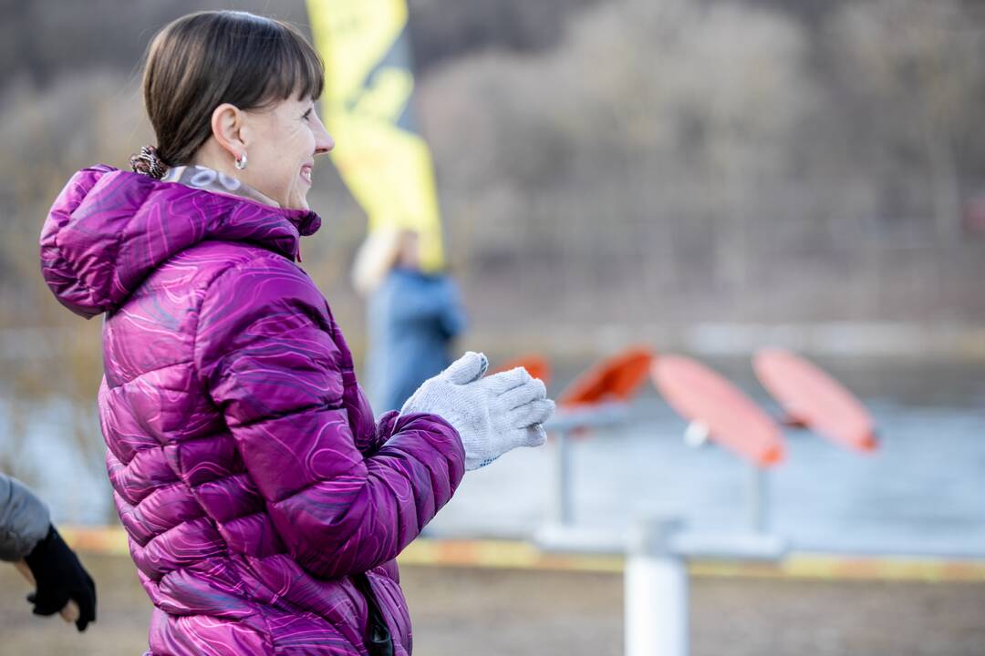 Protesto akcija Kaune „Išvyniok Kauno valdžios dovaną Šančiams“ 