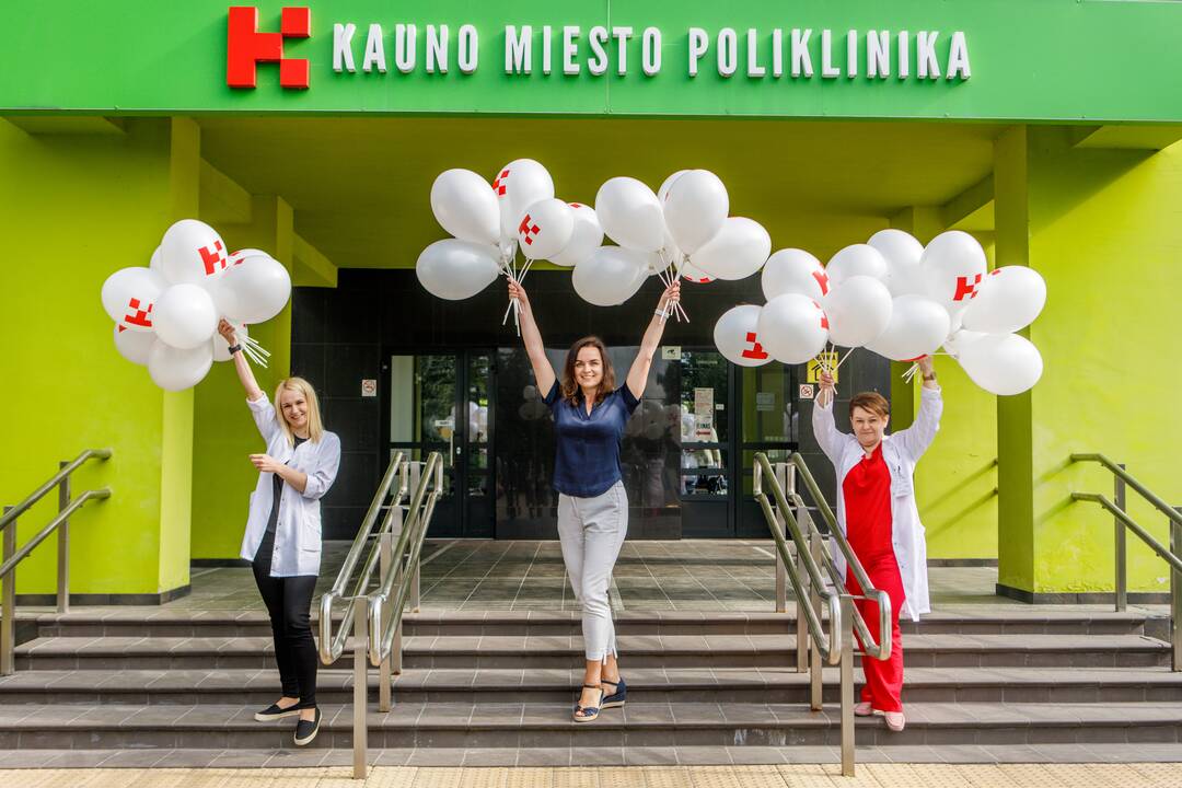Vaikų gynimo dienos proga - Kauno miesto poliklinikos medikų sveikinimai