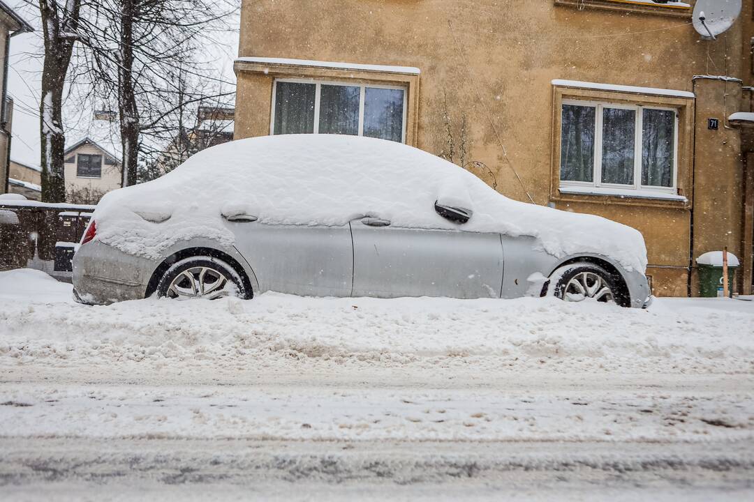 Kaunas po stipraus snygio