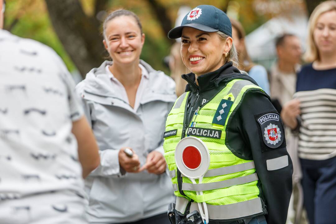 Laisvės alėjoje policija surengė reidą paspirtukininkams