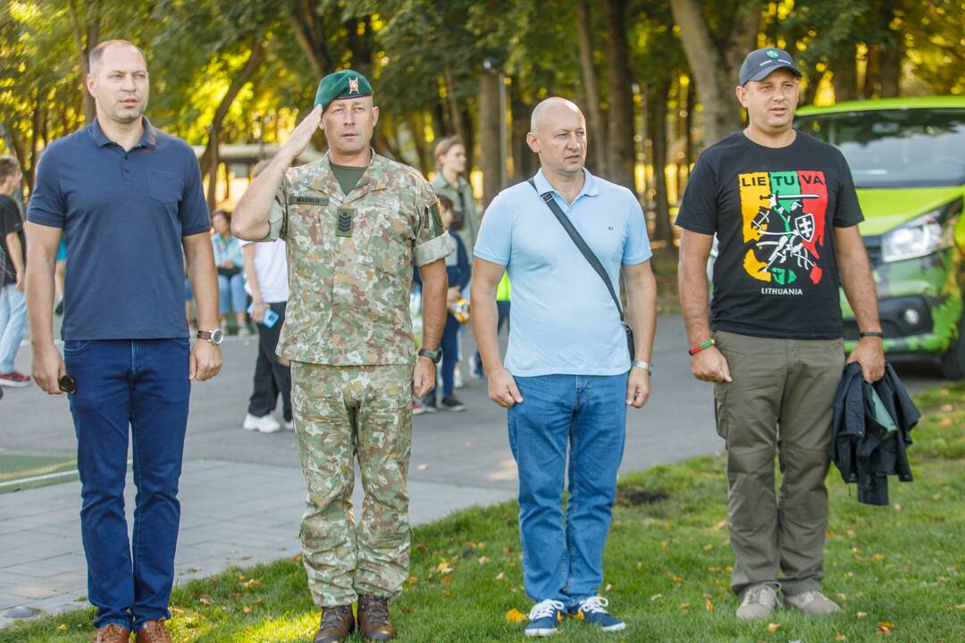 Sausumos pajėgų renginys kauniečiams