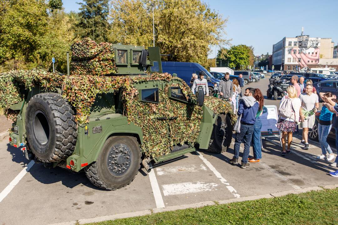 Sausumos pajėgų renginys kauniečiams
