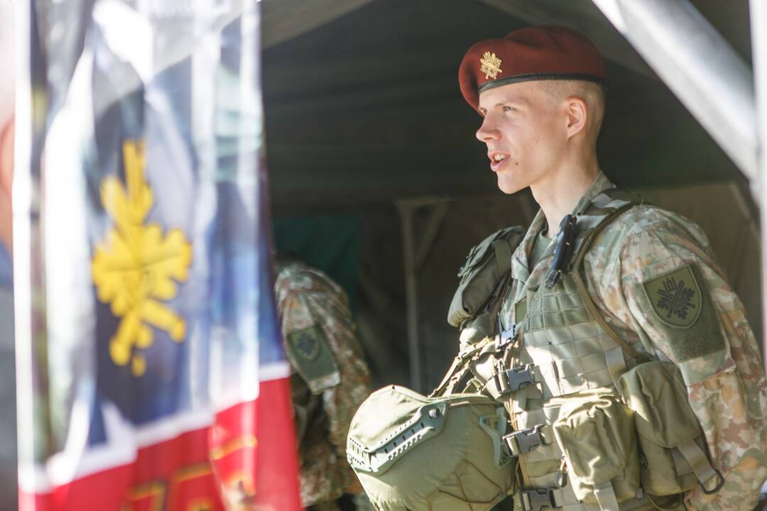 Sausumos pajėgų renginys kauniečiams