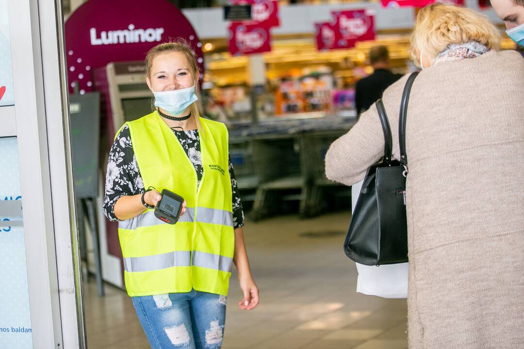 Kauno prekybos centruose tikrinami galimybių pasai