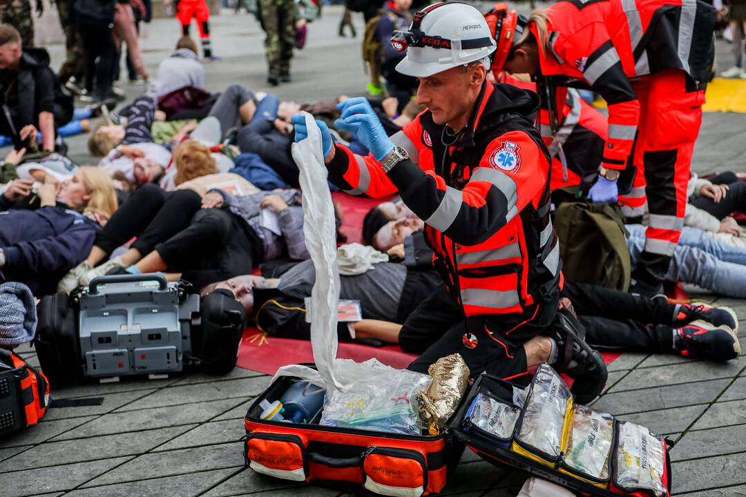 Greitosios medicinos pagalbos darbuotojų žaidynės